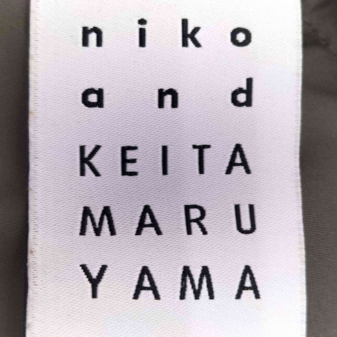 ニコアンド niko and... 花柄 アソートキルティングジャケット レディース JPN:M