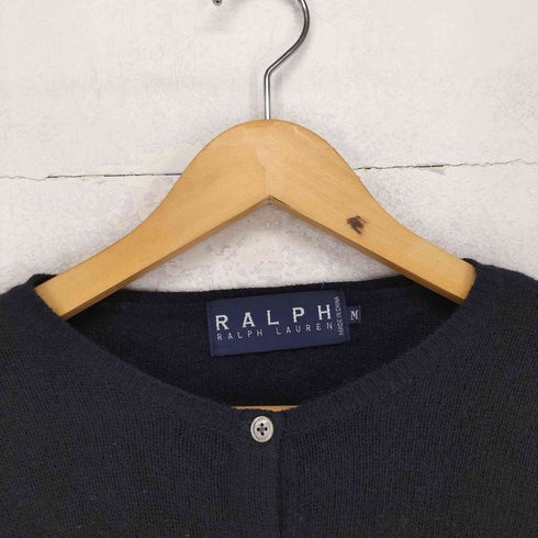 ラルフローレン RALPH LAUREN アンゴラ混カーディガン レディース M