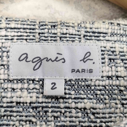 アニエスベー agnes b. ツイードセットアップ レディース 2