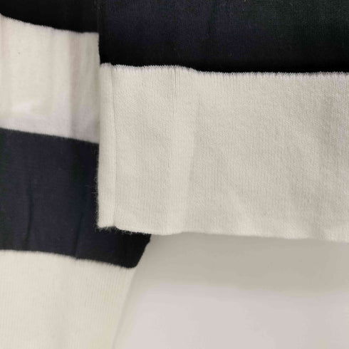 ポロラルフローレン POLO RALPH LAUREN 現行タグ PIMA COTTON ポニー刺繍 ボーダー クルーネック カーディガン レディース import:L