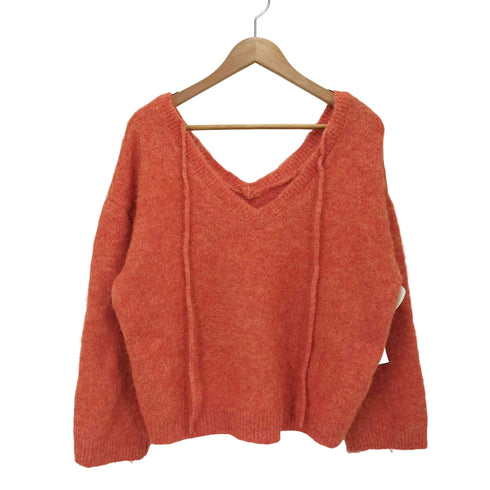 アングリッド Ungrid 起毛デザインvネックニット レディース FREE