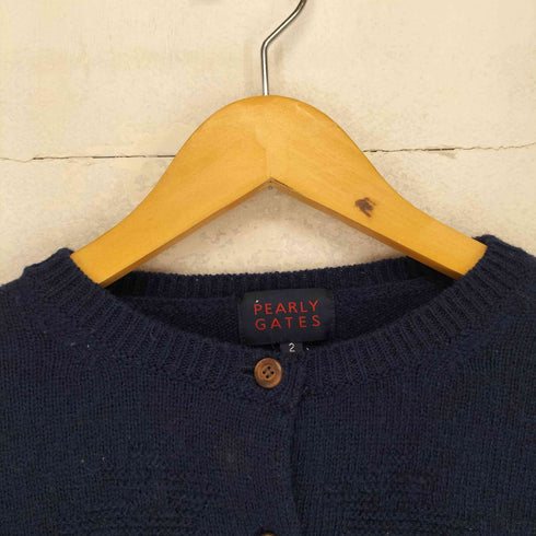 パーリーゲイツ PEARLY GATES ノルディック柄カーディガン レディース 2