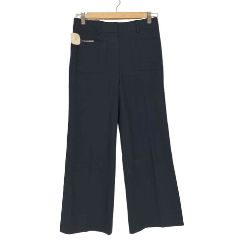 セオリー theory センタープレスクロップドパンツ レディース 00