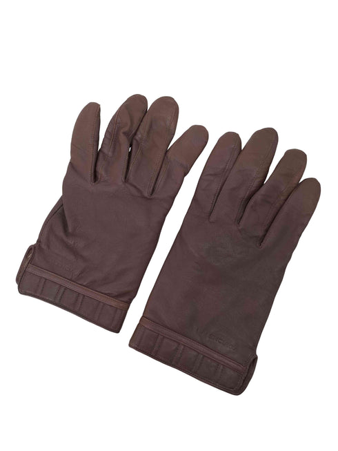 バレンシアガ BALENCIAGA OLD 裏地カシミヤ100 レザーグローブ メンズ