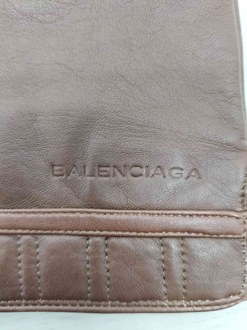 バレンシアガ BALENCIAGA OLD 裏地カシミヤ100 レザーグローブ メンズ