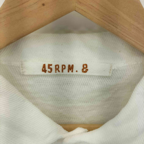 フォーティーファイブアールピーエム 45rpm & L/S コットン ポロシャツ レディース JPN:1