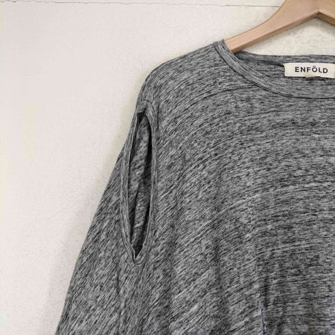 エンフォルド ENFOLD ノースリーブカットソー レディース 38