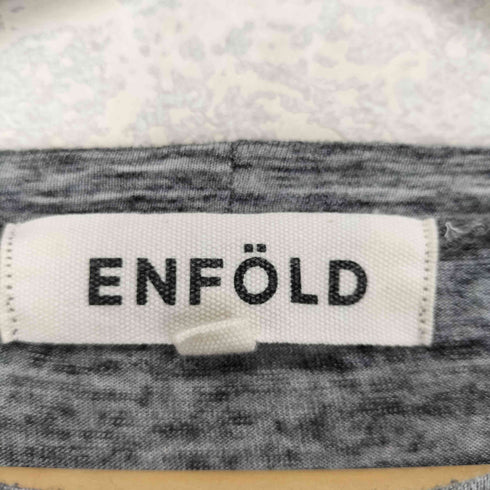 エンフォルド ENFOLD ノースリーブカットソー レディース 38