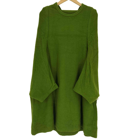 コムデギャルソン COMME des GARCONS 90S 96AW Flowerring Clothes フラワーリングクローズ期 アクリルフェルト ドロップスリーブ 変形 ワンピース archives レディース