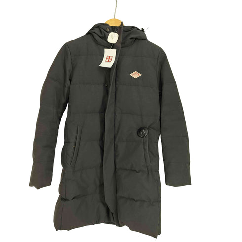 ダントン DANTON 2WAY フード付き ダウンジャケット レディース JPN:36