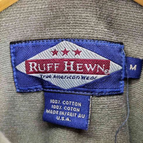 RUFF HEWN 90S コーデュロイ切り替えデニム L/S シャツ メンズ import:M