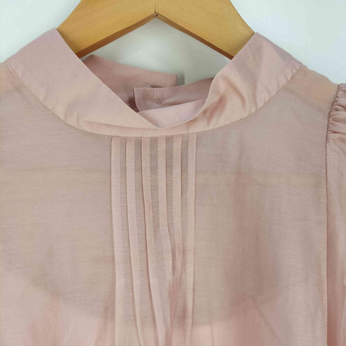 ティアラ Tiara シアーボリュームペプラムブラウス レディース