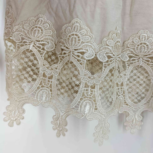 グレースコンチネンタル GRACE CONTINENTAL レース 切替 ギャザーブラウス レディース JPN:36