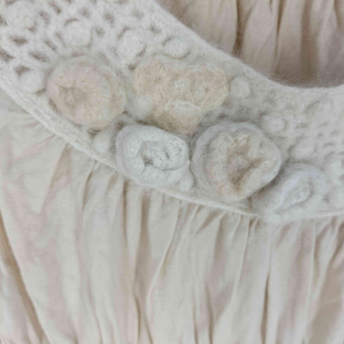 グレースコンチネンタル GRACE CONTINENTAL レース 切替 ギャザーブラウス レディース JPN:36