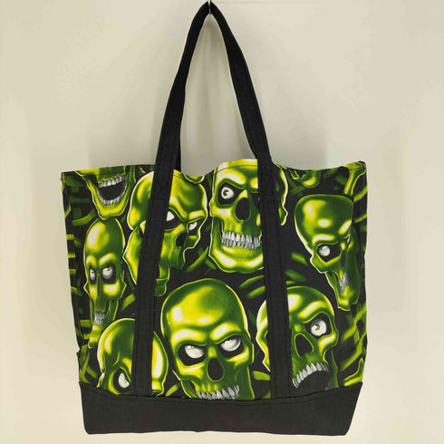 シュプリーム Supreme 18SS SKULL PILE DENIM TOTE スカル パイル デニム トート メンズ