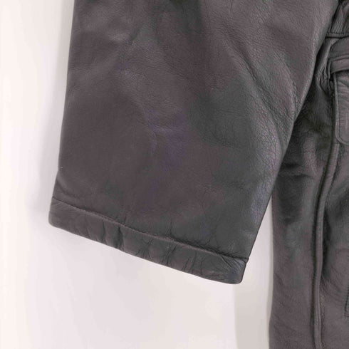 SUB URBAN レザーハーフコート メンズ L