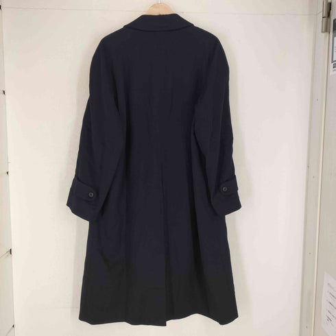 KIRKBURN カシミヤ100比翼ステンカラーコート メンズ A6