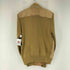 SWEATER EMPORIUM 90S ニット切り替え ドッキング スエード ジップアップレザージャケット メンズ import:L