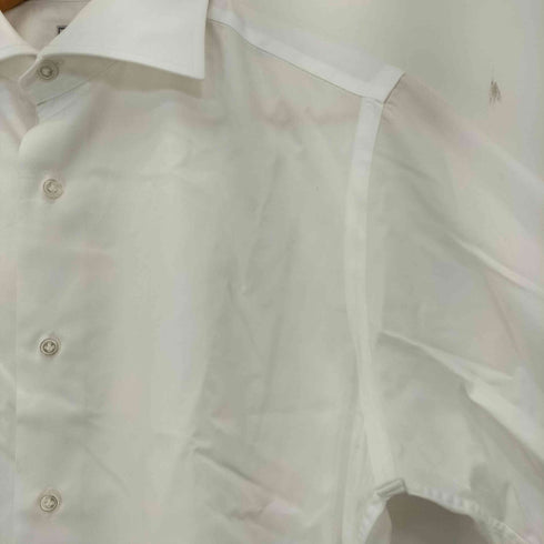 ファクトリエ factelier コットン ラウンドヘム カッター シャツ メンズ 39/82