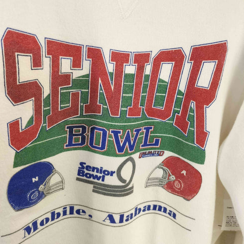 チャンピオン Champion 90S USA製 フットボール プリント クルーネックスウェット メンズ import:XL