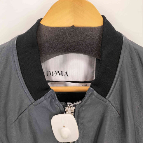 ドマ DOMA ラムレザージップアップブルゾン レディース JPN:S