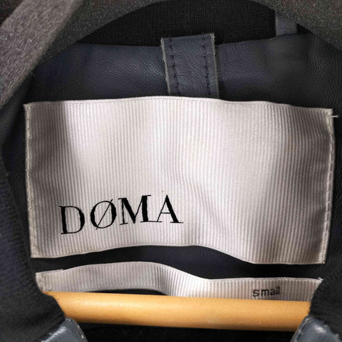 ドマ DOMA ラムレザージップアップブルゾン レディース JPN:S
