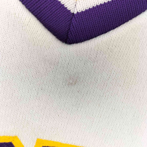 チャンピオン Champion 90S USA製 カレッジプリント Vネックスウェット メンズ import:XL