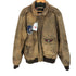 ユーエスアーミー U.S. ARMY GENUINE LEATHER A-2 ワッペンレザーフライトジャケット メンズ L