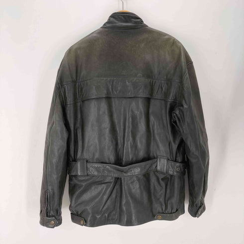 KOMINE LIVE TO RIDE RIDE TO LIVE カウレザーレーシングジャケット メンズ