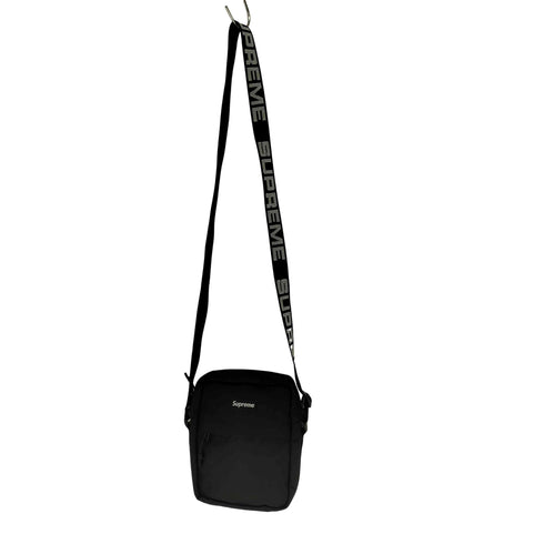 シュプリーム Supreme 18SS Shoulder Bag Black ショルダー バック ブラック メンズ ONE SIZE
