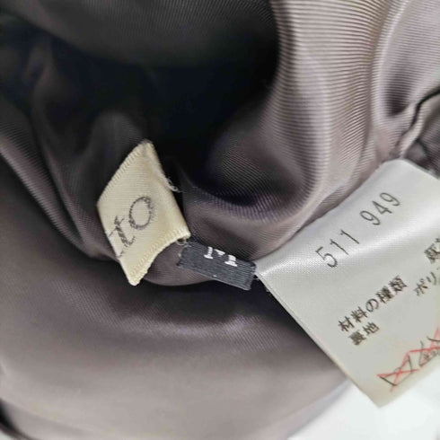 オット otto ピッグレザーハーフコート レディース M