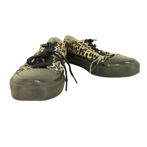 ARTICLE NO. レオパード柄 キャンバス ローカットスニーカー メンズ JPN:25