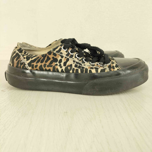 ARTICLE NO. レオパード柄 キャンバス ローカットスニーカー メンズ JPN:25