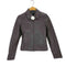シスレー SISLEY REAL LEATHER ステッチラインレザージャケット レディース 38