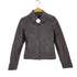 シスレー SISLEY REAL LEATHER ステッチラインレザージャケット レディース 38