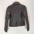 シスレー SISLEY REAL LEATHER ステッチラインレザージャケット レディース 38