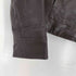 シスレー SISLEY REAL LEATHER ステッチラインレザージャケット レディース 38