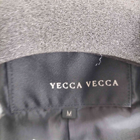 イェッカヴェッカ YECCA VECCA SHEEP SKIN デザインレザージャケット レディース M