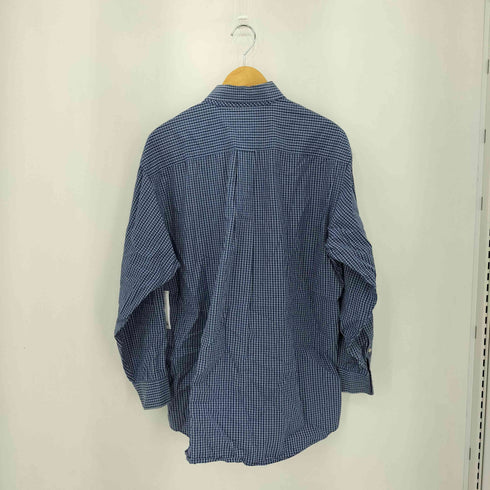 トミーヒルフィガー TOMMY HILFIGER チェック総柄 ボタンダウン 長袖シャツ メンズ 16 32-33