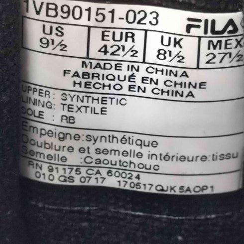 フィラ FILA FX-100 PACKER SHOES EXCLUSIVE パッカー シューズ エクスクルーシブ スニーカー メンズ JPN:27.5