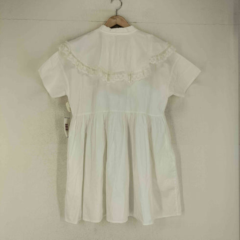 メリージェニー merry jenny 2wayレースカラーミニワンピース 半袖 レディース FREE