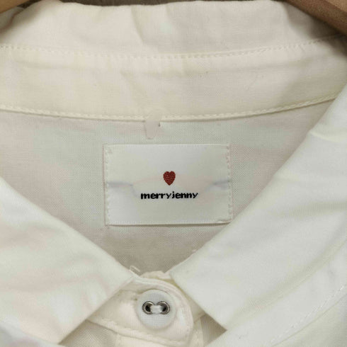 メリージェニー merry jenny 2wayレースカラーミニワンピース 半袖 レディース FREE