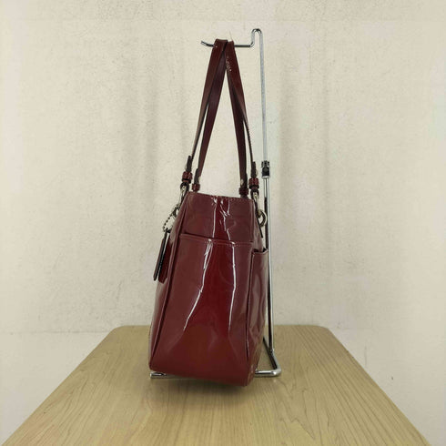 コーチ COACH エナメル シグネチャーハンドバッグ レディース