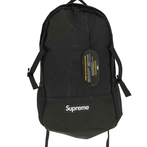 シュプリーム Supreme 18SS Backpack Black バックパック ブラック メンズ