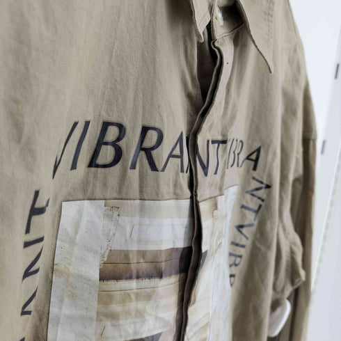 ミスタージェントルマン MISTERGENTLEMAN VIBRANT PHOTO MODERN SHIRT ヴァイブラント フォトプリント シャツ メンズ JPN:S