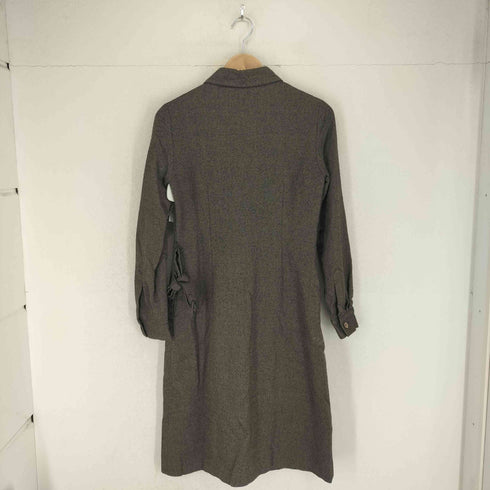 マーガレットハウエル MARGARET HOWELL レーヨン混ベルト付シャツワンピース レディース