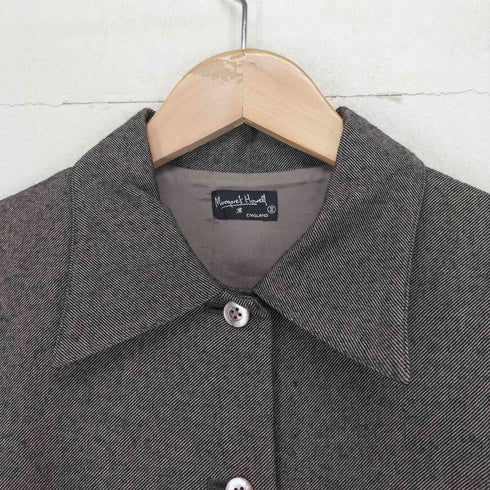 マーガレットハウエル MARGARET HOWELL レーヨン混ベルト付シャツワンピース レディース