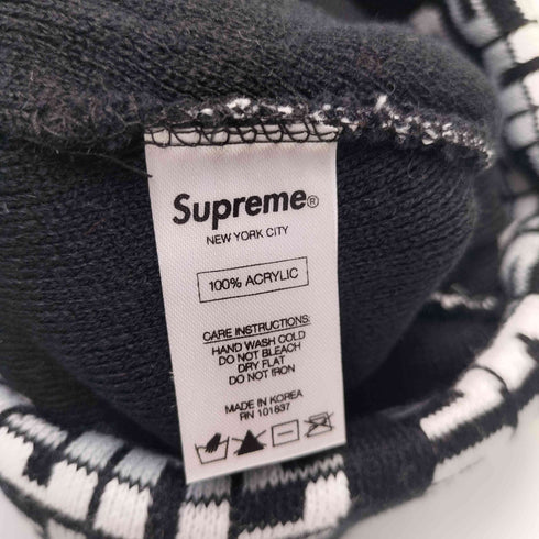 シュプリーム Supreme 17AW Repeat Beanie リピートビーニー メンズ ONE SIZE