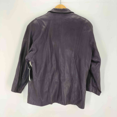 PONTIMA 東京毛布貿易 デザインレザージャケット レディース M