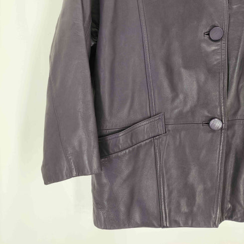 PONTIMA 東京毛布貿易 デザインレザージャケット レディース M